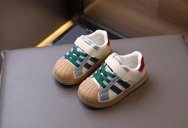 Autumn New Baby Shoes for Boys Girls Soft Bottom Casual Board — feature 2