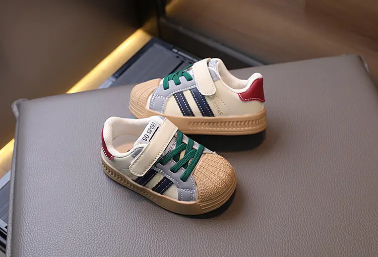 Autumn New Baby Shoes for Boys Girls Soft Bottom Casual Board — feature 3