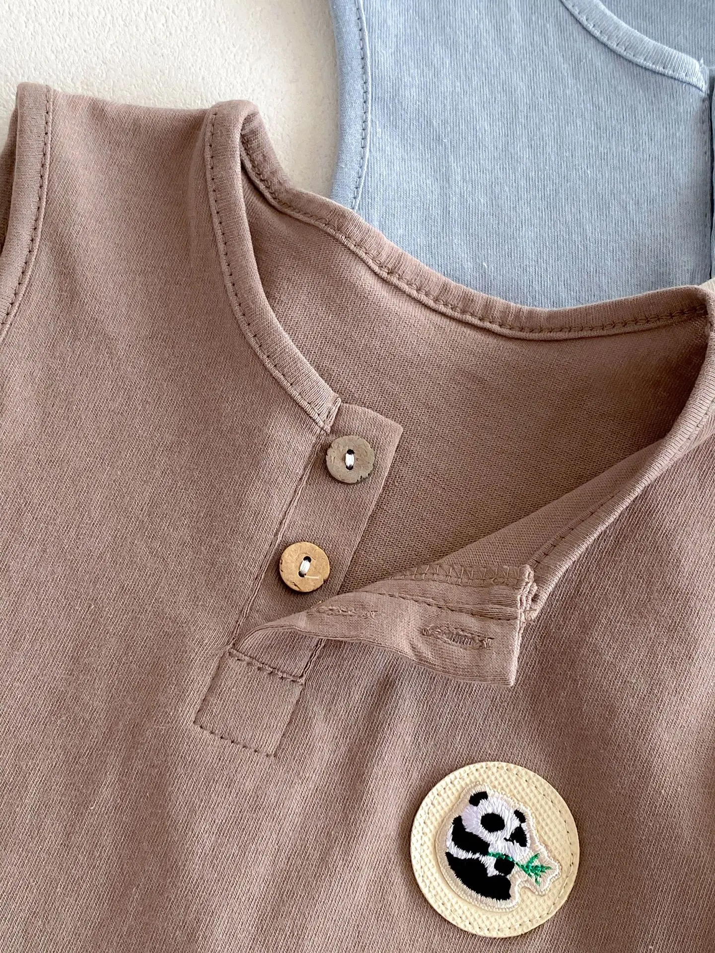 Korean Style Baby Vest Pure Cotton Boys 0-2Yr Sleeveless Round Neck Cartoon T-Shirt — feature 11