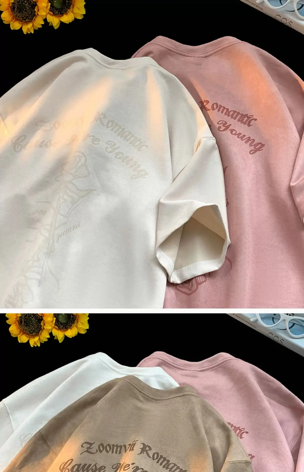 Black Loose Sleeve T-Shirt for Boys Summer Wear — feature 3