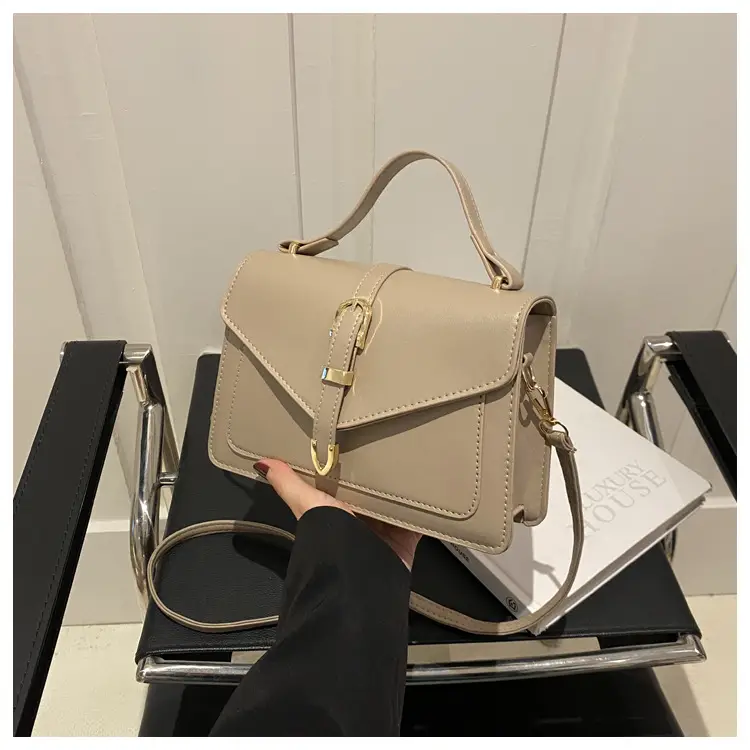 Beige Retro Crossbody Bag for Women 2024 - Image 4