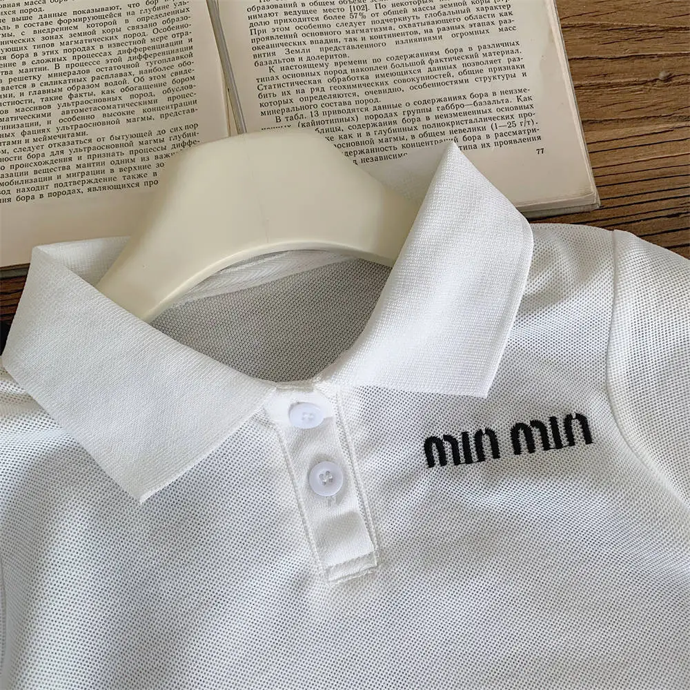 Children's Boys Korean Style Polo T-Shirt 2025 Summer — feature 21