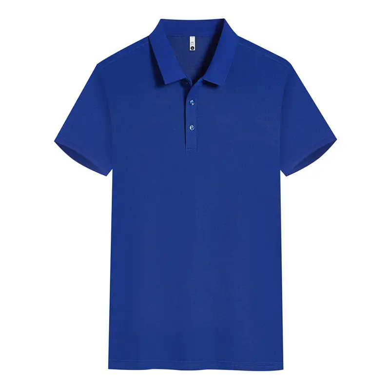 Beige Polo Shirt Men Women Summer Office Wear