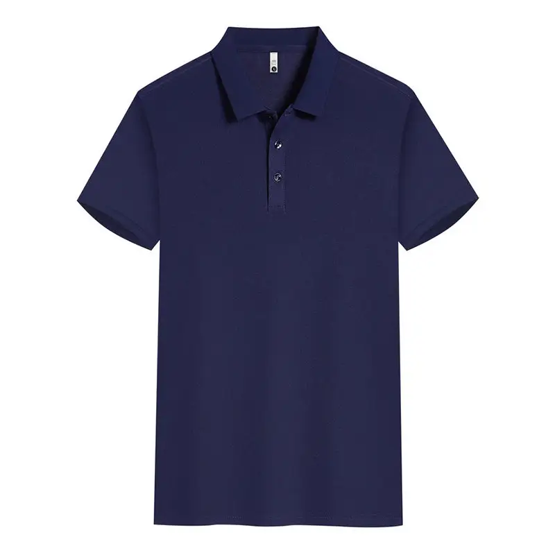 Beige Polo Shirt Men Women Summer Office Wear