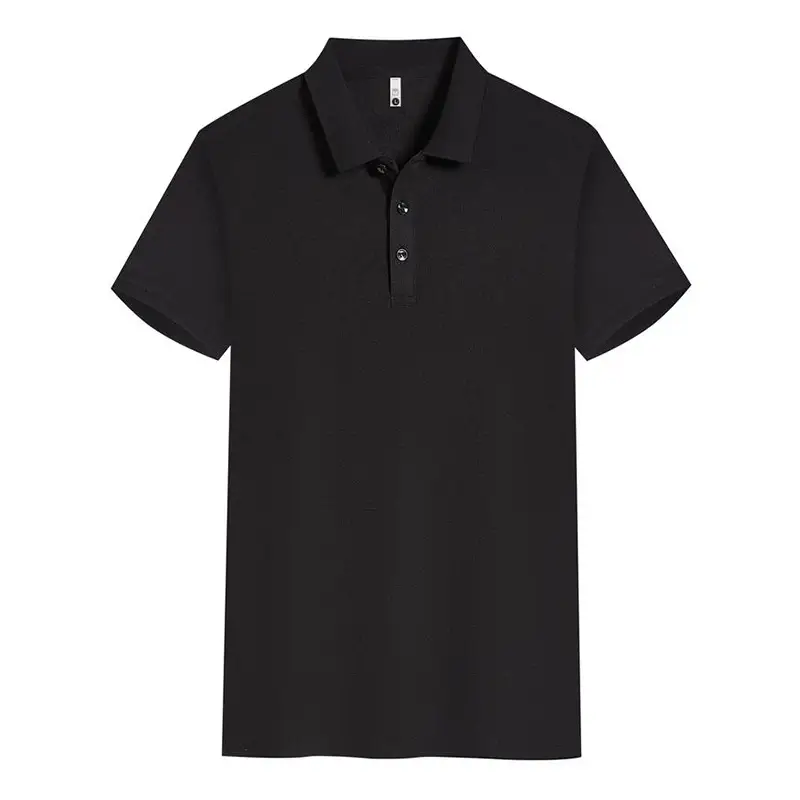 Beige Polo Shirt Men Women Summer Office Wear