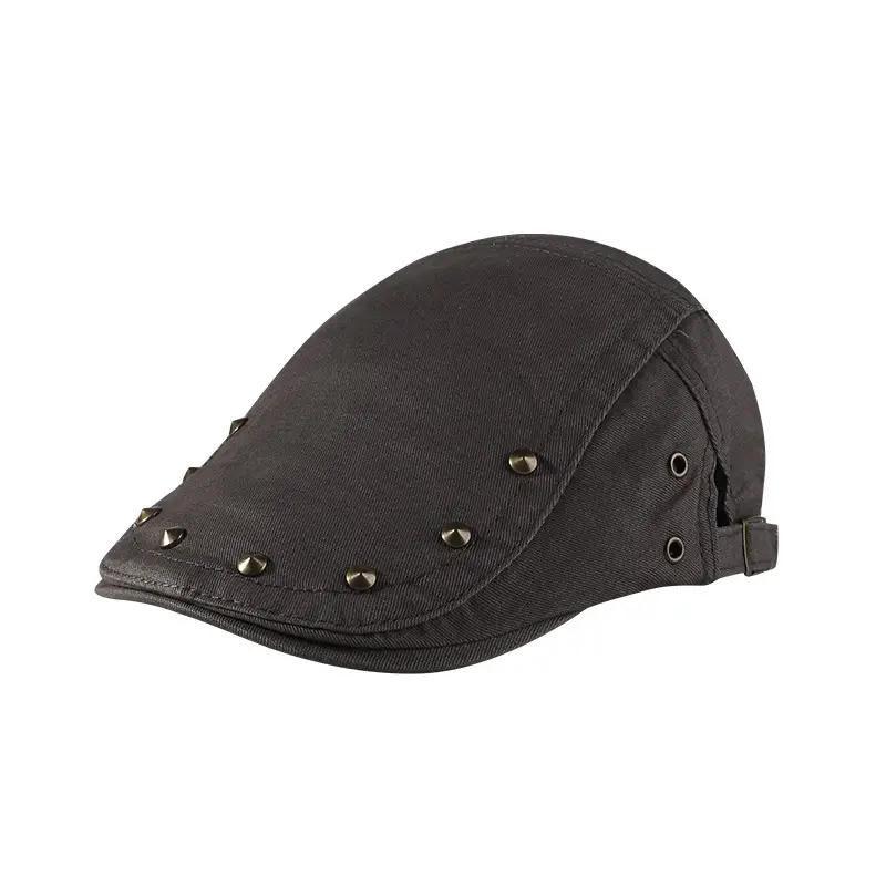 Korean Style Retro Rivet Newsboy Cap Women 2024 - Image 6