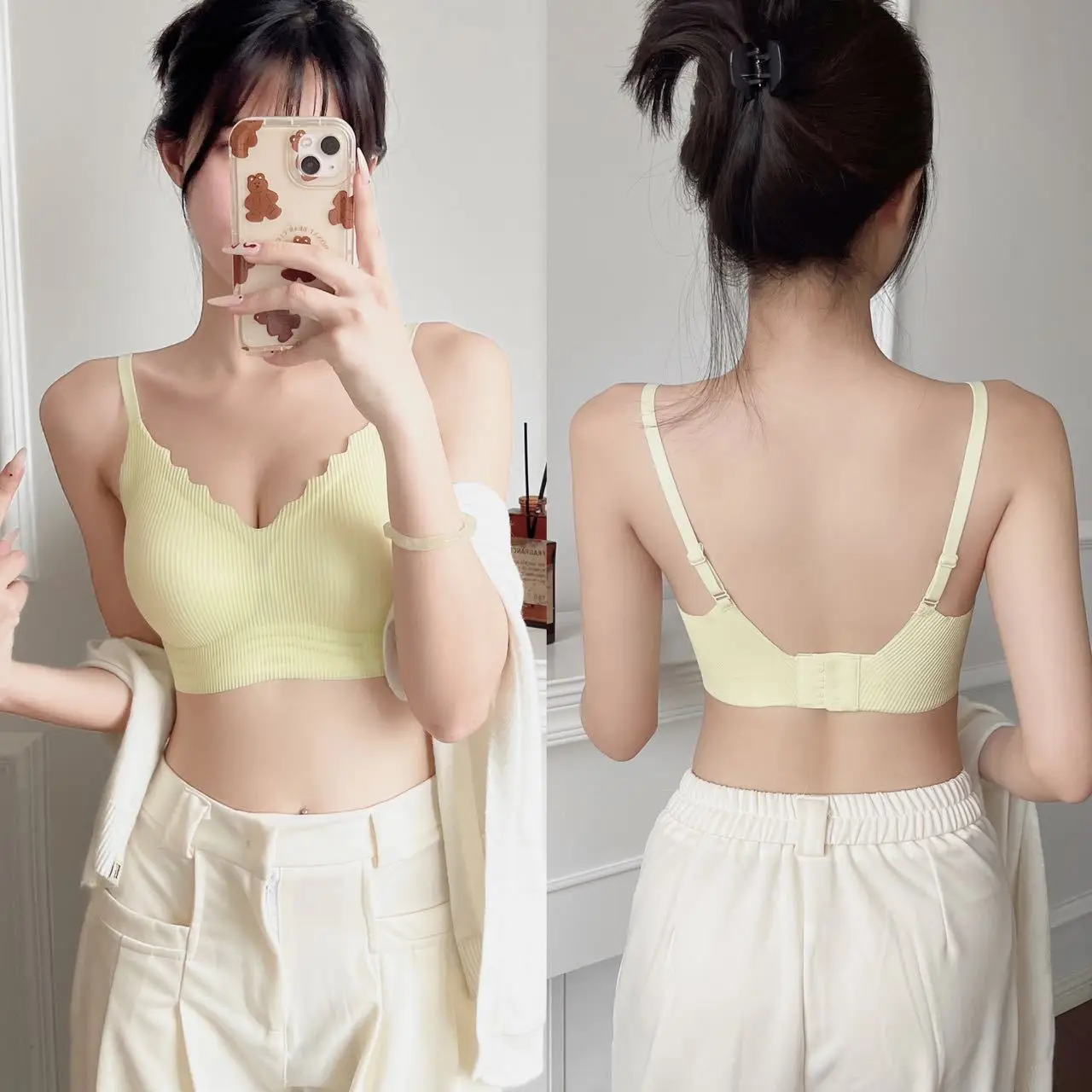 Women Push-Up Seamless Bra Back Style Breathable — feature 13