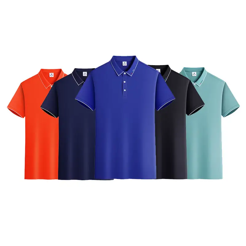 Men's Pink Polo Shirt with Custom Print & Sweat Absorbent Fabric - Image 23