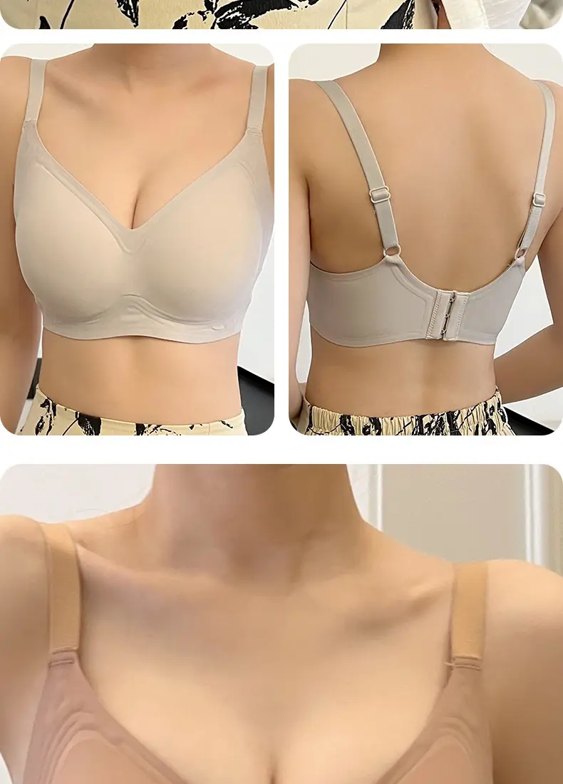 Jelly Shaped Lace-up Bra Women's Round Plump — feature 18
