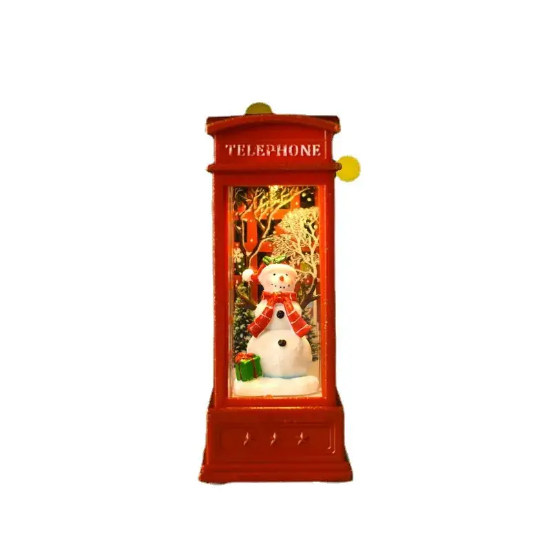 Christmas Wind Lamp Set of 3 Red Decorative Christmas Ornaments - Image 17