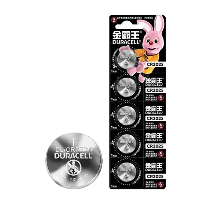 Duracell Cr2016Cr2025Cr2032 Button Battery Blood Glucose Meter Calculator Car Remote Control High Capacity
