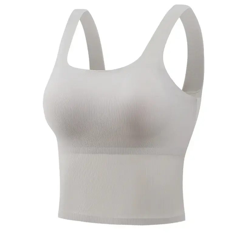 Women's Brown Traceless Bra with Wide Strap - Image 10