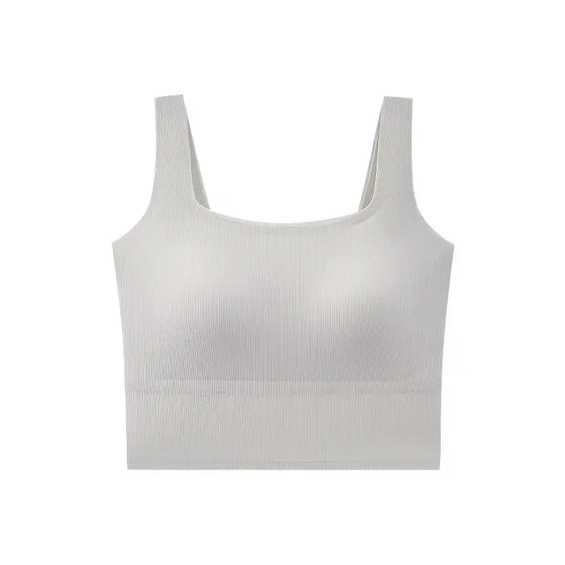 Women's Brown Traceless Bra with Wide Strap - Image 4