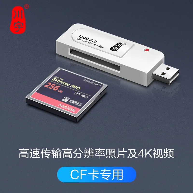 USB3.0 Special Cf Card Reader for Slr Camera NC Machine Tool - Image 2