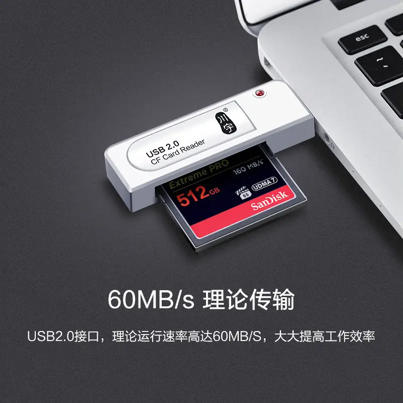 USB3.0 Special Cf Card Reader for Slr Camera NC Machine Tool - Image 3