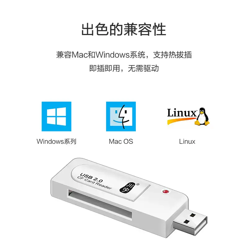 USB3.0 Special Cf Card Reader for Slr Camera NC Machine Tool - Image 4