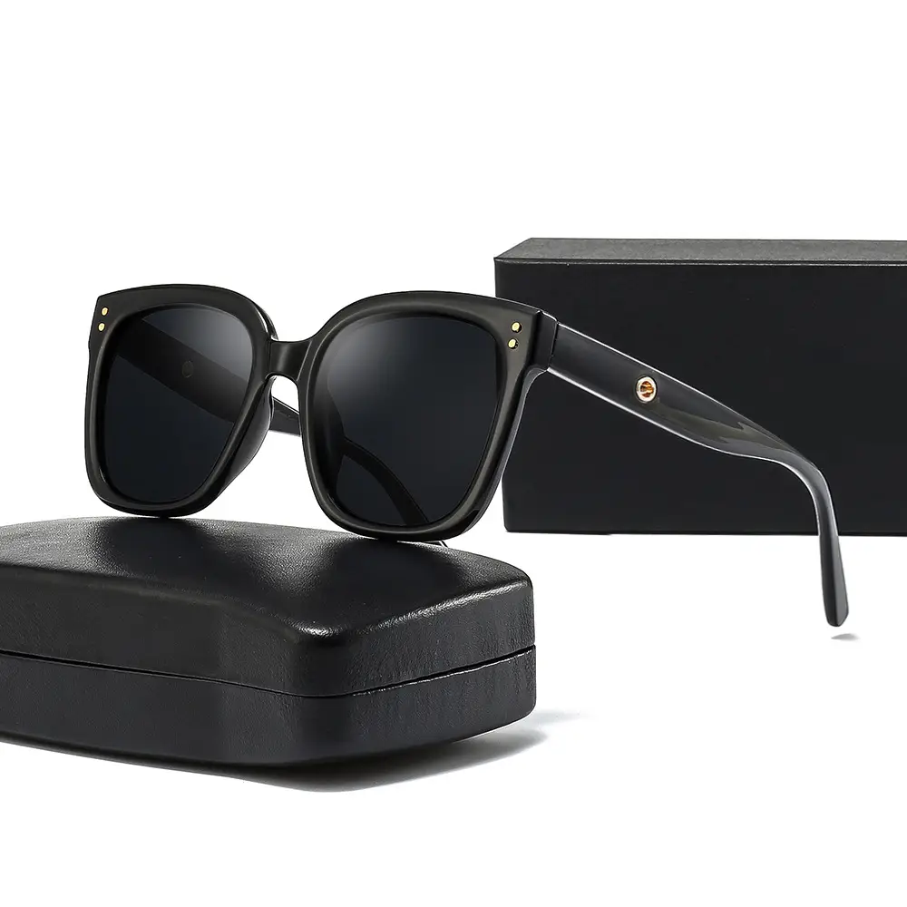 Women Anti-Ultraviolet Slimming Sunglasses Black