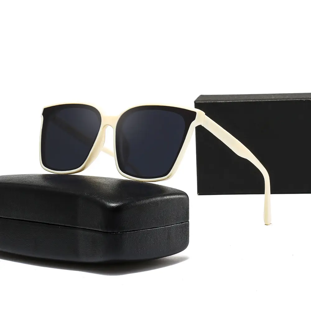 Women Anti-Ultraviolet Slimming Sunglasses Black - Image 17