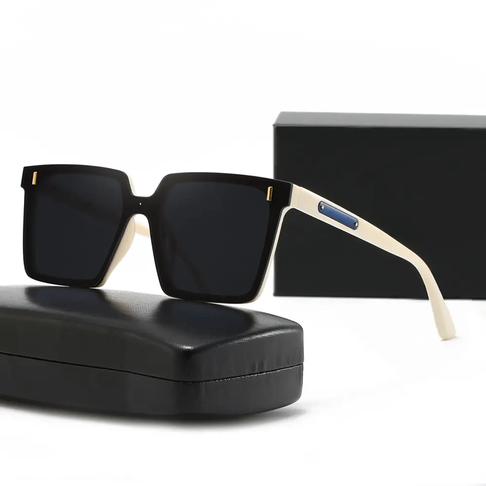 Women Anti-Ultraviolet Slimming Sunglasses Black - Image 27
