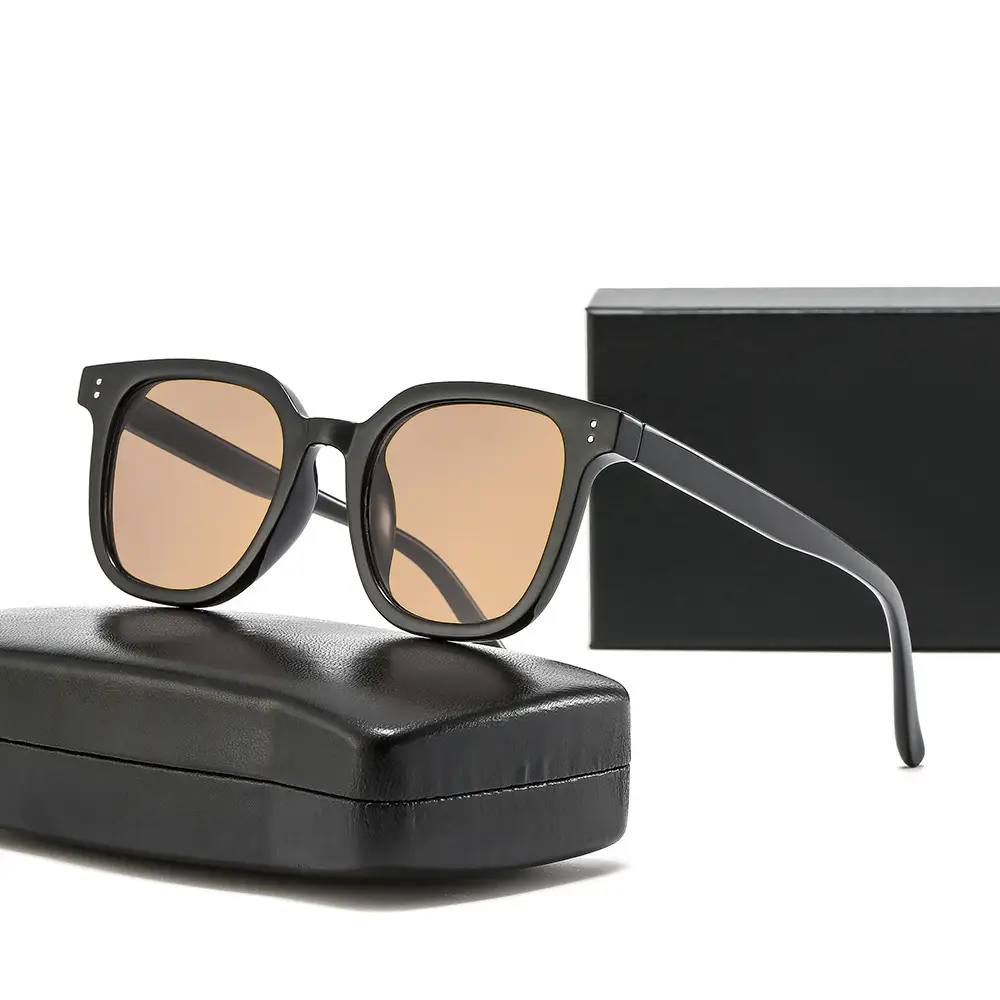 Women Anti-Ultraviolet Slimming Sunglasses Black - Image 28
