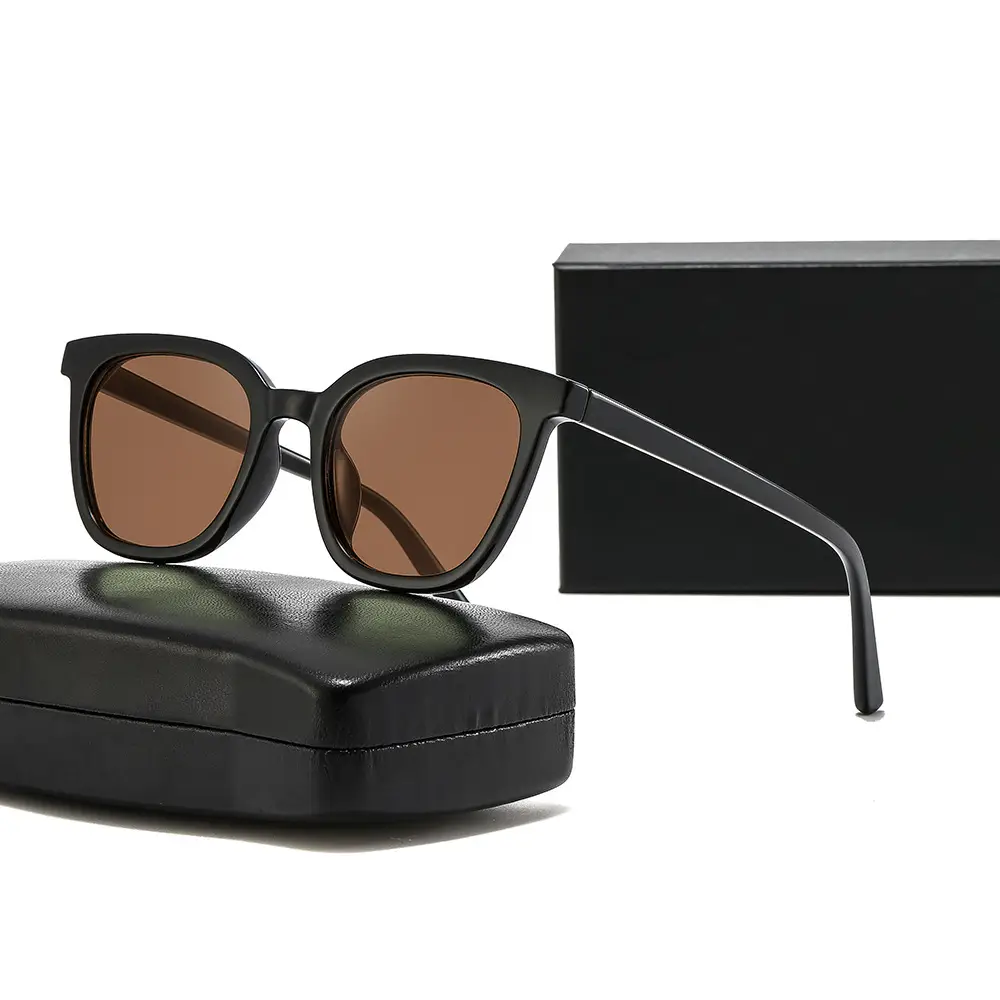 Women Anti-Ultraviolet Slimming Sunglasses Black - Image 29