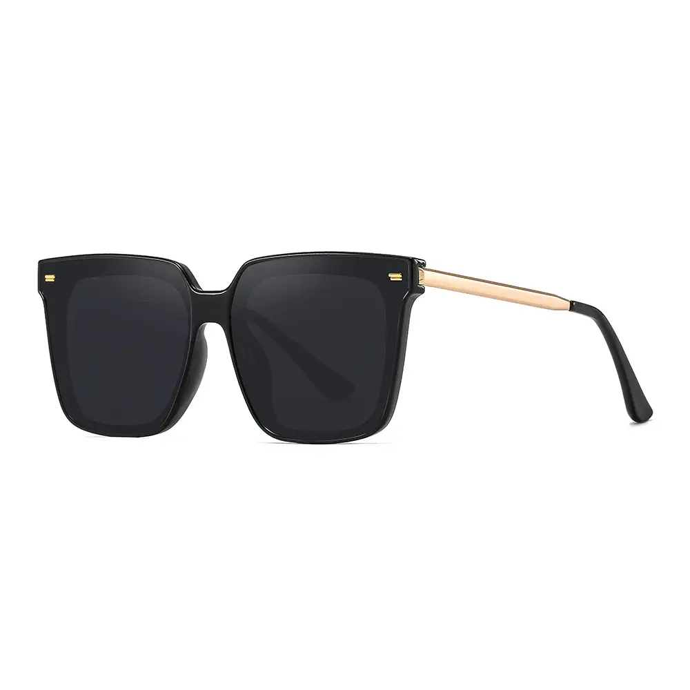 Women Anti-Ultraviolet Slimming Sunglasses Black - Image 32