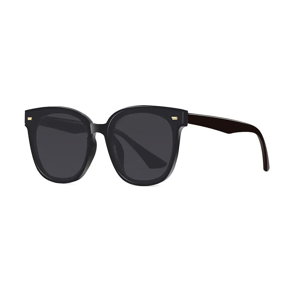 Women Anti-Ultraviolet Slimming Sunglasses Black - Image 36