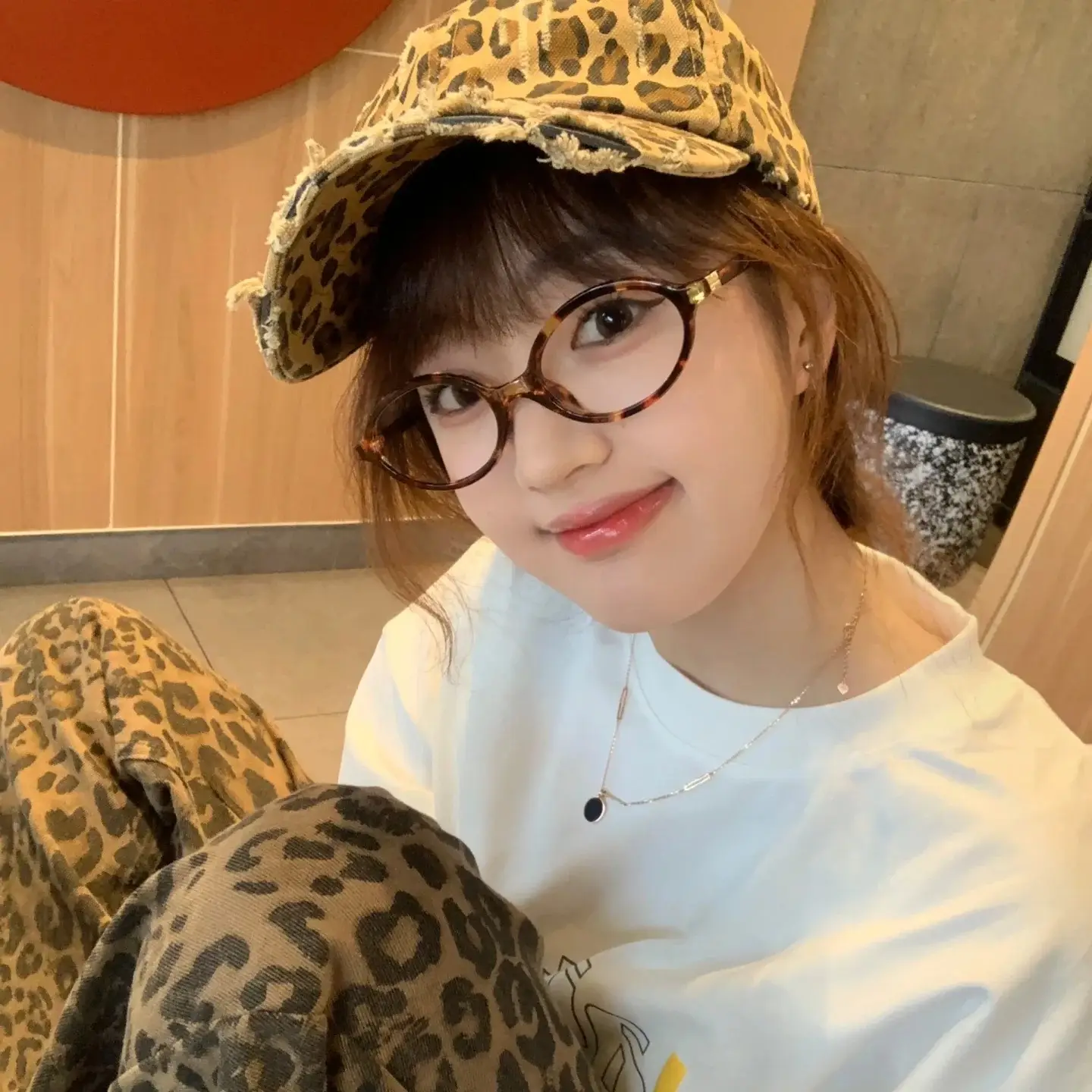 Leopard Print Cap Women Men Retro Casual All Size - Image 7