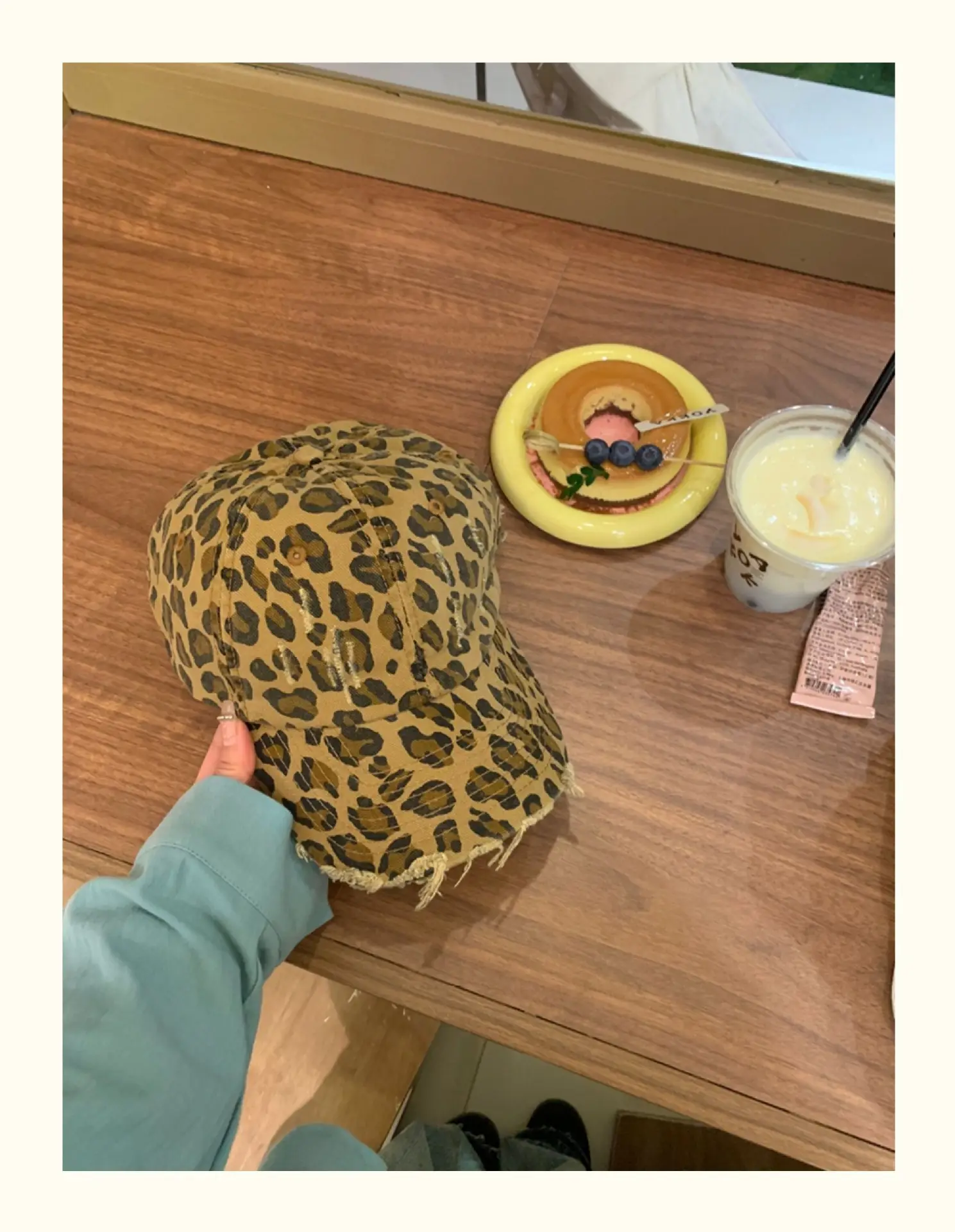 Leopard Print Cap Women Men Retro Casual All Size — feature 20