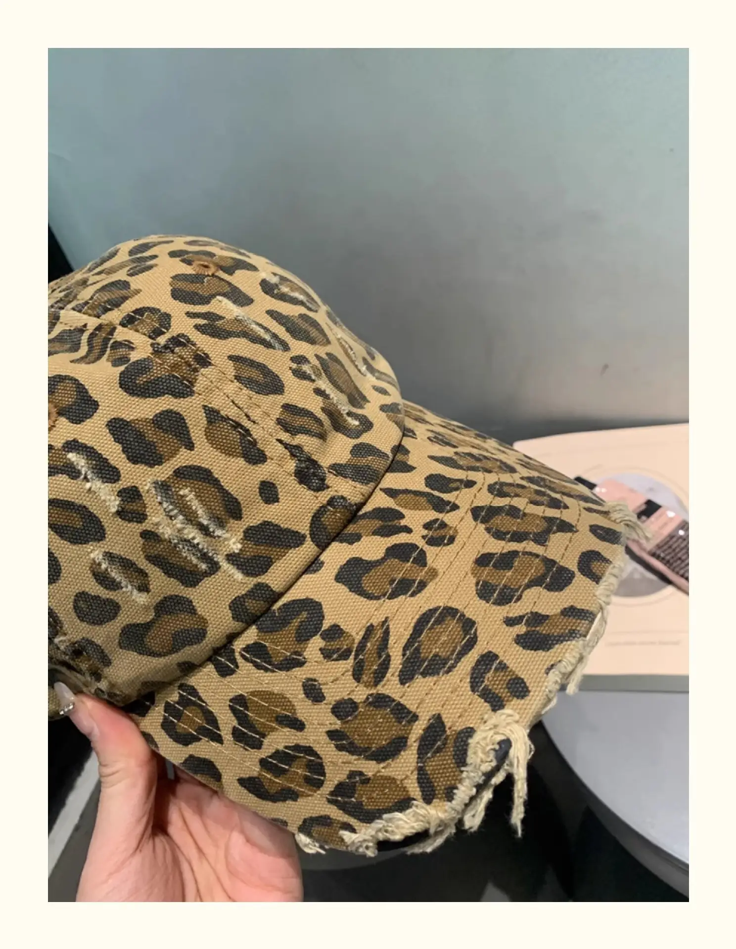 Leopard Print Cap Women Men Retro Casual All Size — feature 28