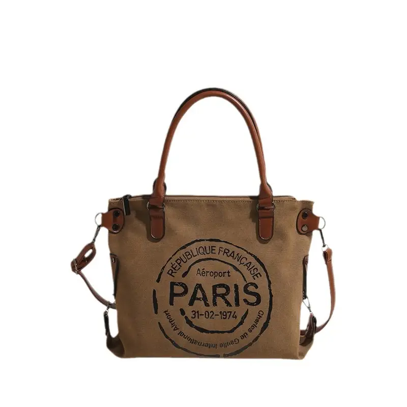Women's Casual Canvas Tote Bag Large Capacity 2024