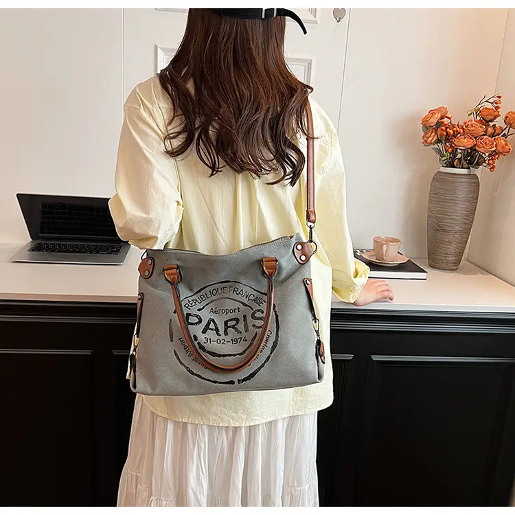 Women's Casual Canvas Tote Bag Large Capacity 2024 — feature 20