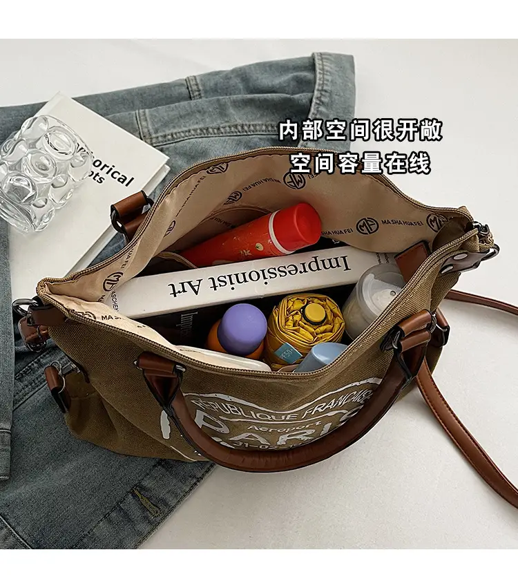 Women's Casual Canvas Tote Bag Large Capacity 2024 — feature 21