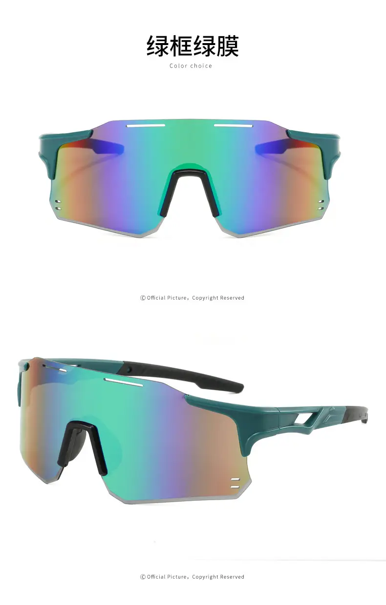 Men's Windproof Sports Sunglasses Blue Gradient — feature 52