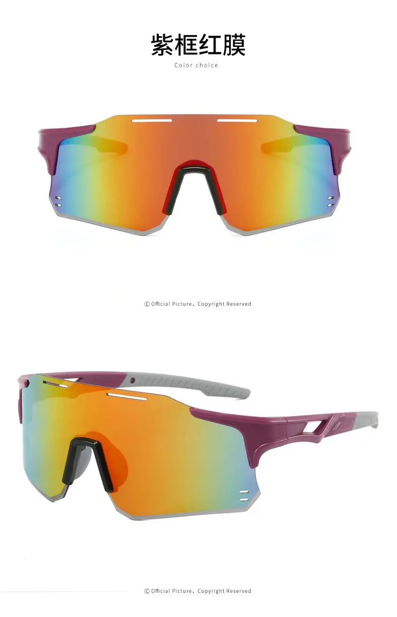 Men's Windproof Sports Sunglasses Blue Gradient — feature 53