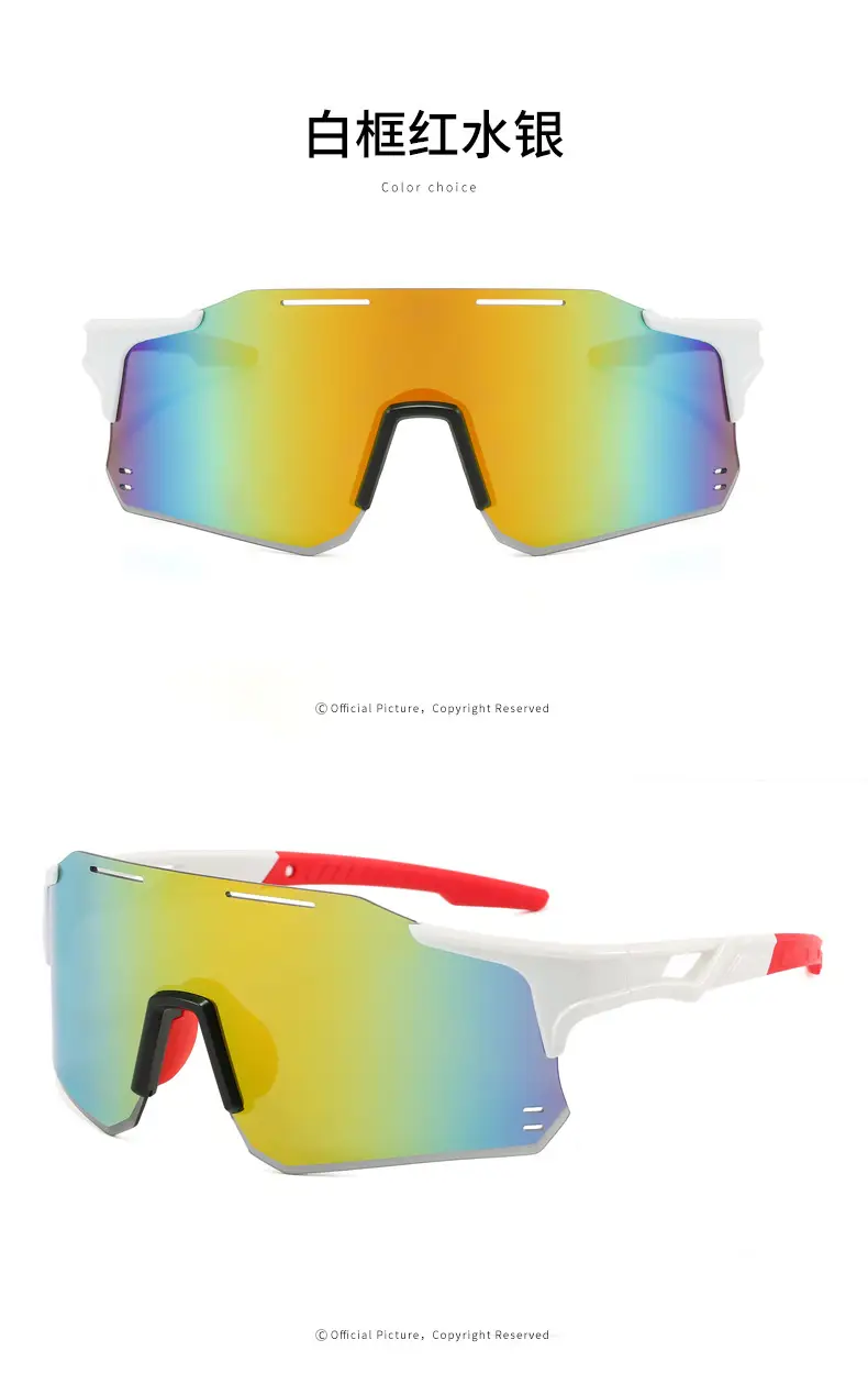 Men's Windproof Sports Sunglasses Blue Gradient — feature 54