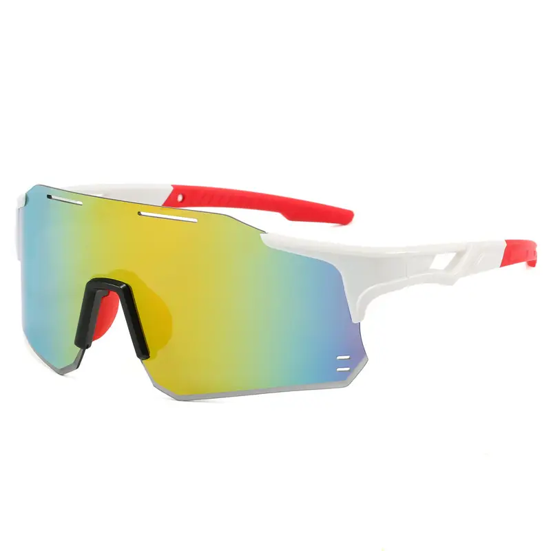 Men's Windproof Sports Sunglasses Blue Gradient - Image 10