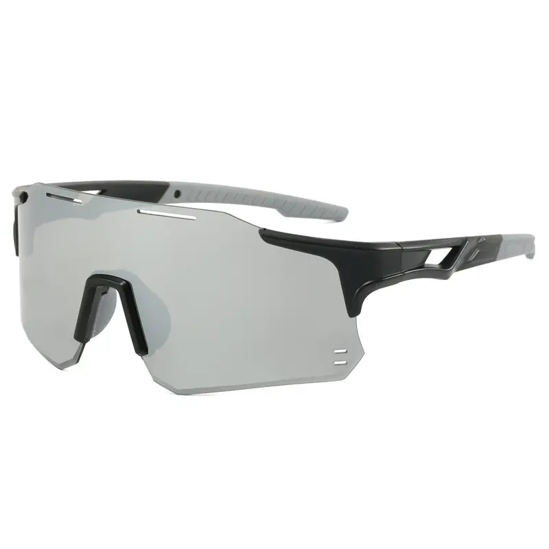 Men's Windproof Sports Sunglasses Blue Gradient - Image 6