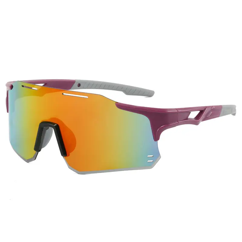 Men's Windproof Sports Sunglasses Blue Gradient - Image 9