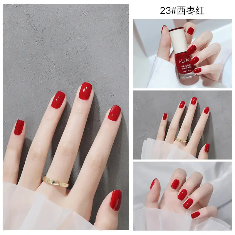 23#Western date red