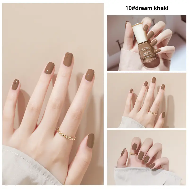 Kudan Oily Nail Polish Baking-Free Durable 8m - Image 10