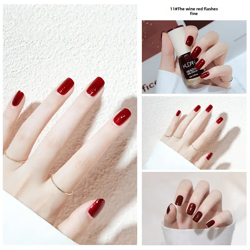 Kudan Oily Nail Polish Baking-Free Durable 8m - Image 11