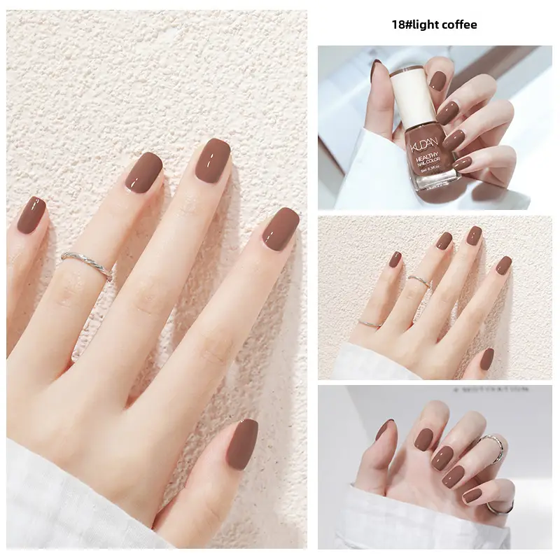 Kudan Oily Nail Polish Baking-Free Durable 8m - Image 18