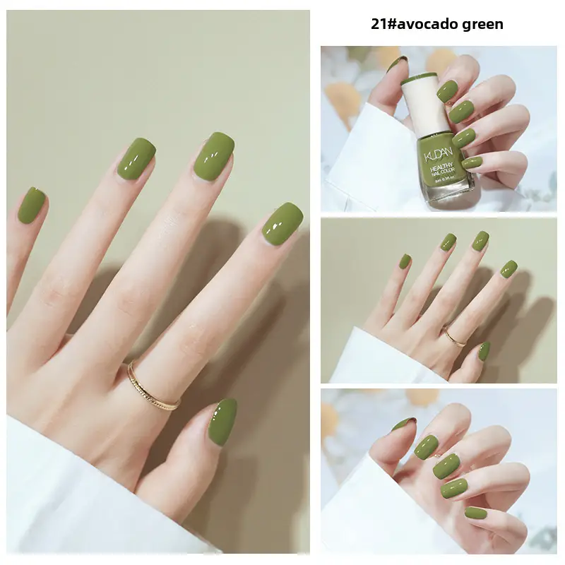 Kudan Oily Nail Polish Baking-Free Durable 8m - Image 21
