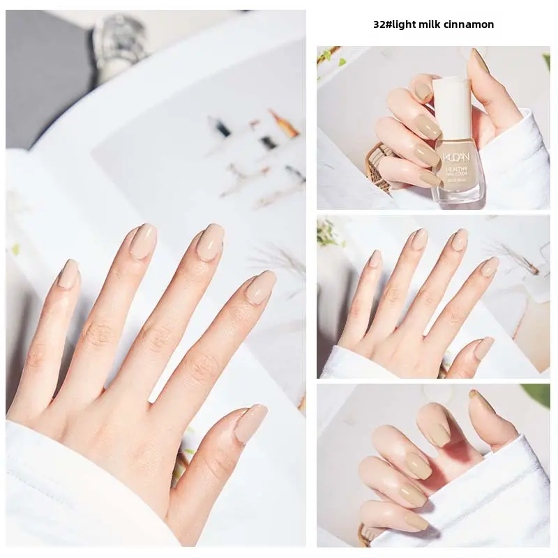 Kudan Oily Nail Polish Baking-Free Durable 8m - Image 32