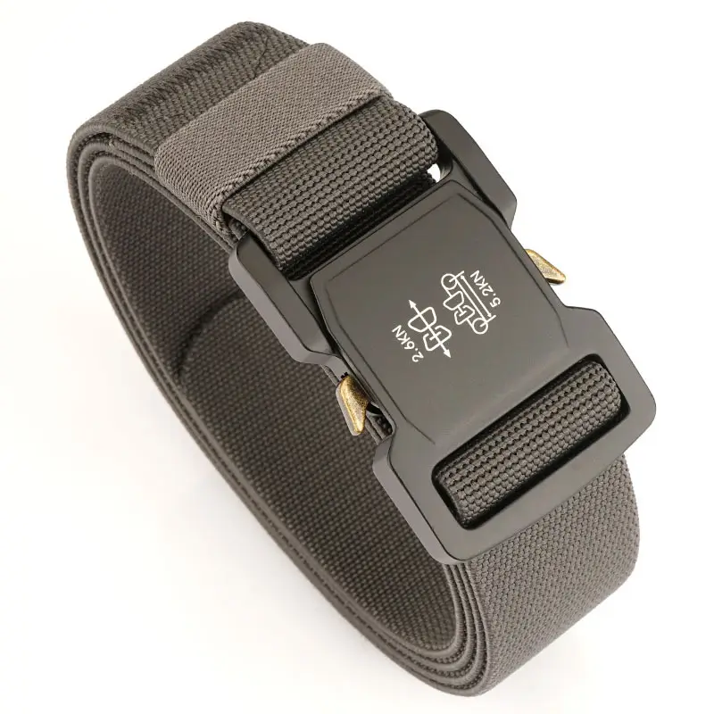 Men's Tactical Elastic Belt Olive Green All-Match