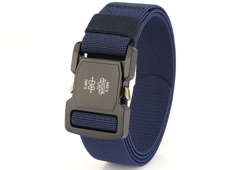 Men's Tactical Elastic Belt Olive Green All-Match — feature 20