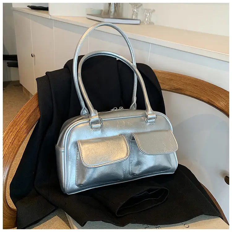 Green Leather Shoulder Bag for Women — feature 24