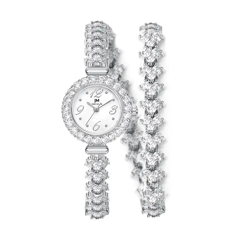 Elegant Light Luxury Diamond Women's Watch Quartz Movement
