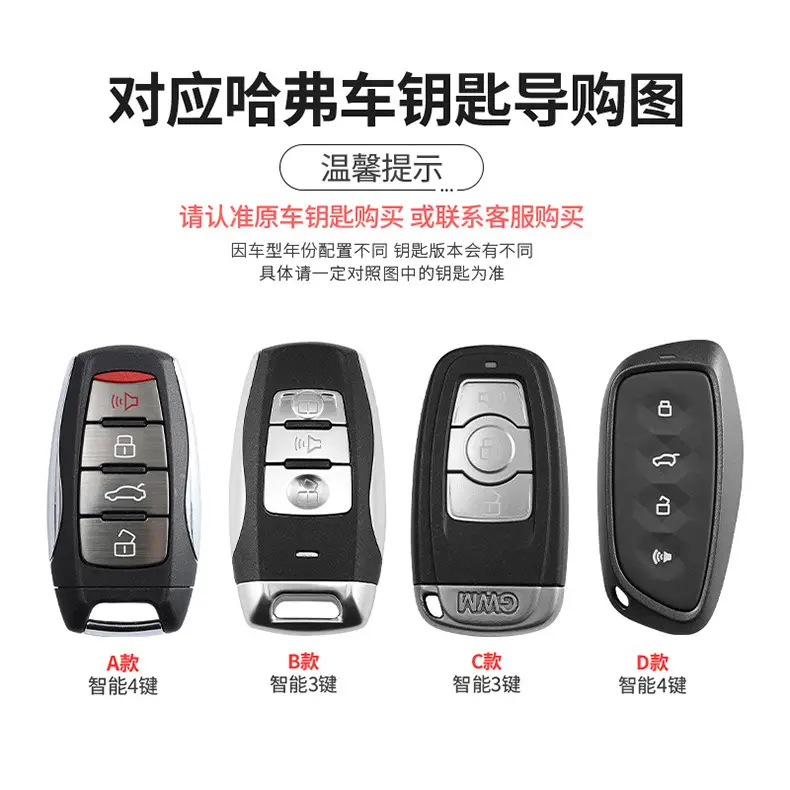 Great Wall Haver Key Cover with 4 Modes & Buckle — feature 1